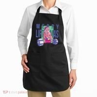 Merry Liftmas Tattoo Santa Apron thumb 2