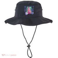 Merry Liftmas Tattoo Santa Bucket Hat thumb 0