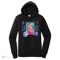 Merry Liftmas Tattoo Santa Women's Hoodie thumb 0