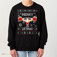Merry Liftmas Ugly Christmas Women's Sweatshirt thumb 0