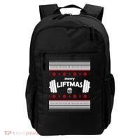 Merry Liftmas Ugly Christmas1 Backpack thumb 0