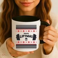 Merry Liftmas Ugly Christmas1 Coffee Mug thumb 3