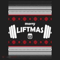 Merry Liftmas Ugly Christmas1 Beanie thumb 2