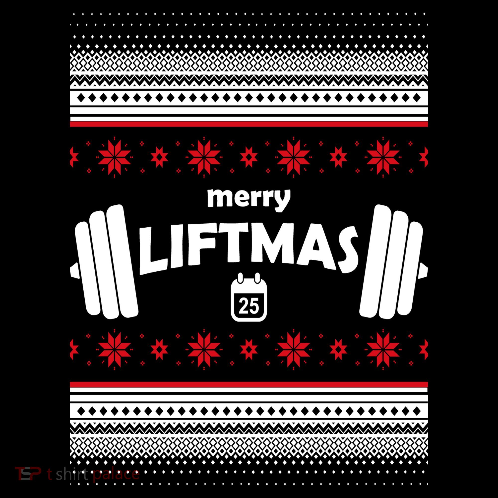 Merry Liftmas Ugly Christmas1 Women's Hoodie