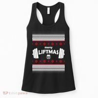 Merry Liftmas Ugly Christmas1 Women's Tank Top thumb 0
