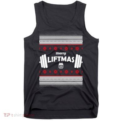 Merry Liftmas Ugly Christmas1 Tank Top