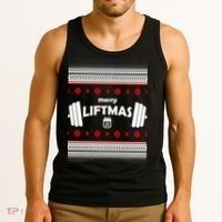 Merry Liftmas Ugly Christmas1 Tank Top thumb 3