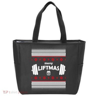 Merry Liftmas Ugly Christmas1 Tote Bag