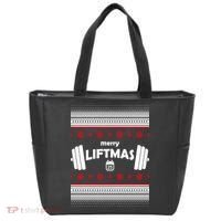 Merry Liftmas Ugly Christmas1 Tote Bag thumb 0