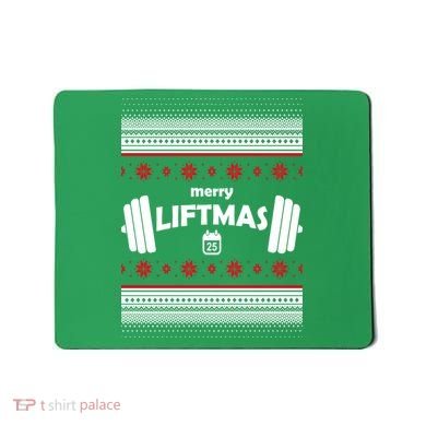 Merry Liftmas Ugly Christmas1 Mousepad