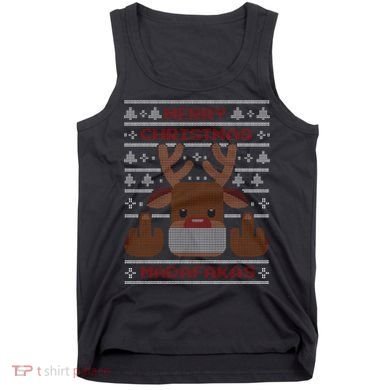 Merry Madafakas Funny Ugly Christmas Tank Top