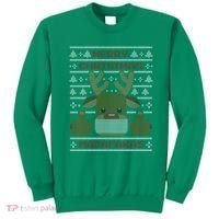 Merry Madafakas Funny Ugly Christmas Sweatshirt thumb 0