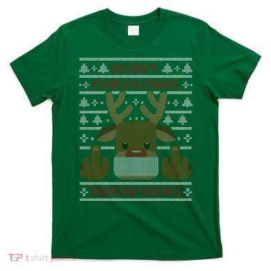 Merry Madafakas Funny Ugly Christmas T-Shirt