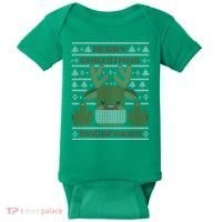 Merry Madafakas Funny Ugly Christmas Baby Bodysuit thumb 0