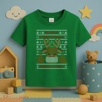 Merry Madafakas Funny Ugly Christmas Toddler T-Shirt thumb 3