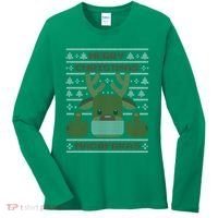 Merry Madafakas Funny Ugly Christmas Women's Long Sleeve Shirt thumb 0