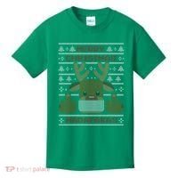 Merry Madafakas Funny Ugly Christmas Kids T-Shirt thumb 0