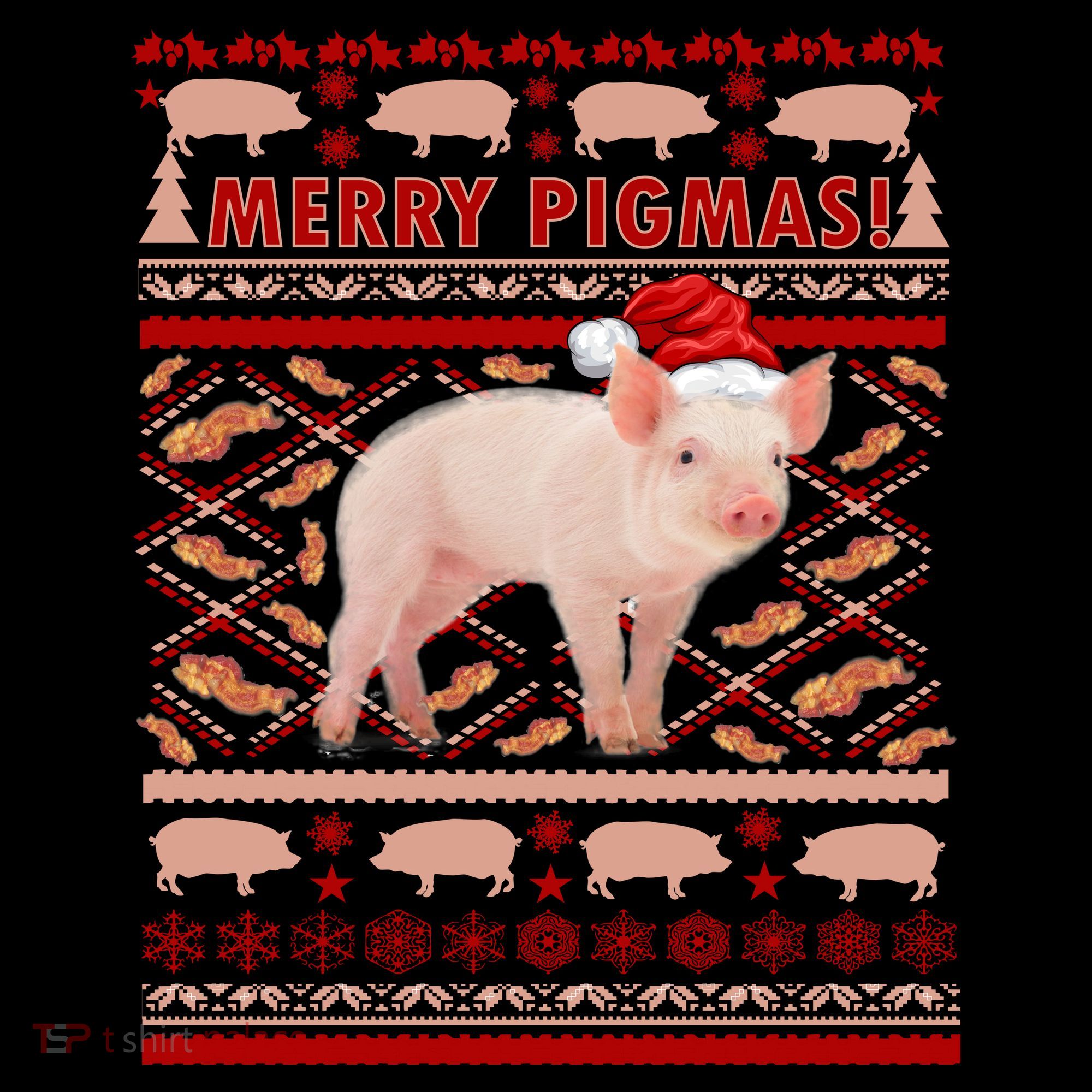 Merry Pigmas Christmas Pig Ugly Sweater Coffee Mug
