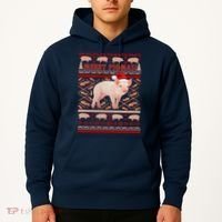Merry Pigmas Christmas Pig Ugly Sweater Hoodie thumb 2