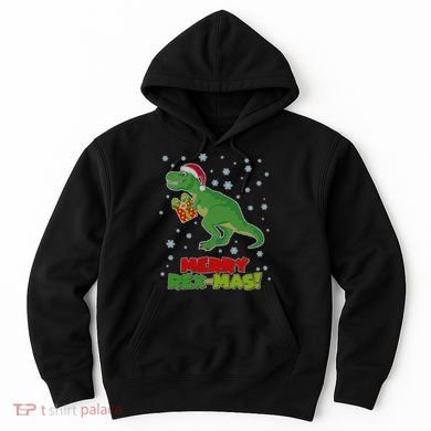 Merry Rex-Mas Ugly Christmas Hoodie