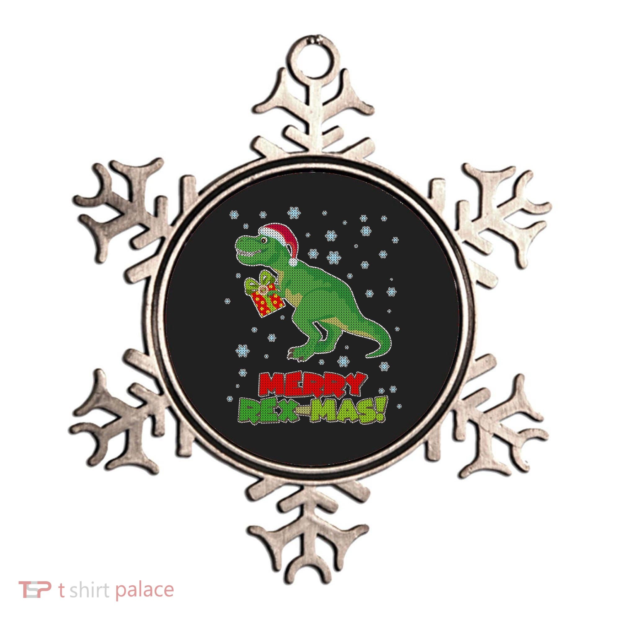 Merry Rex-Mas Ugly Christmas Ornament
