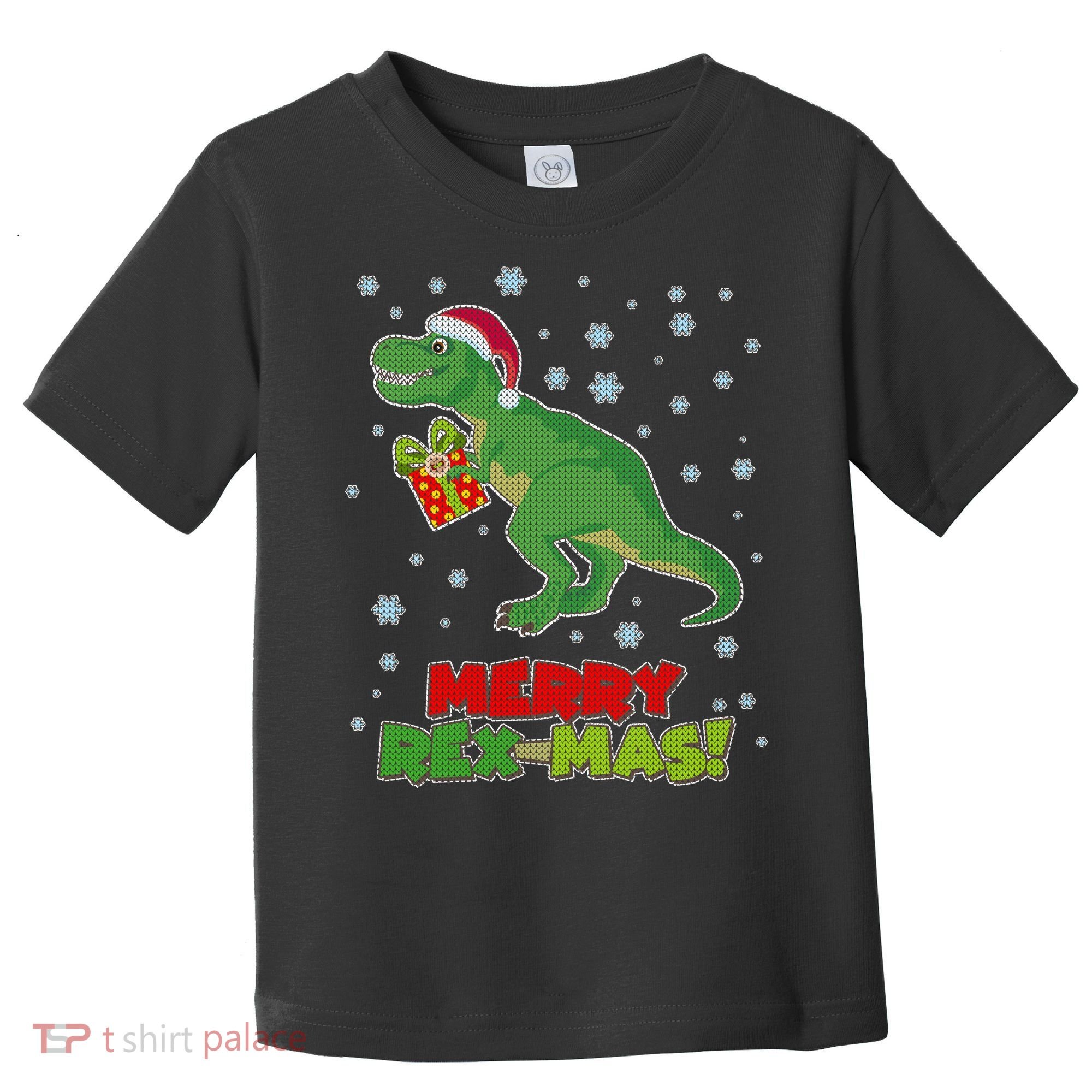 Merry Rex-Mas Ugly Christmas Toddler T-Shirt