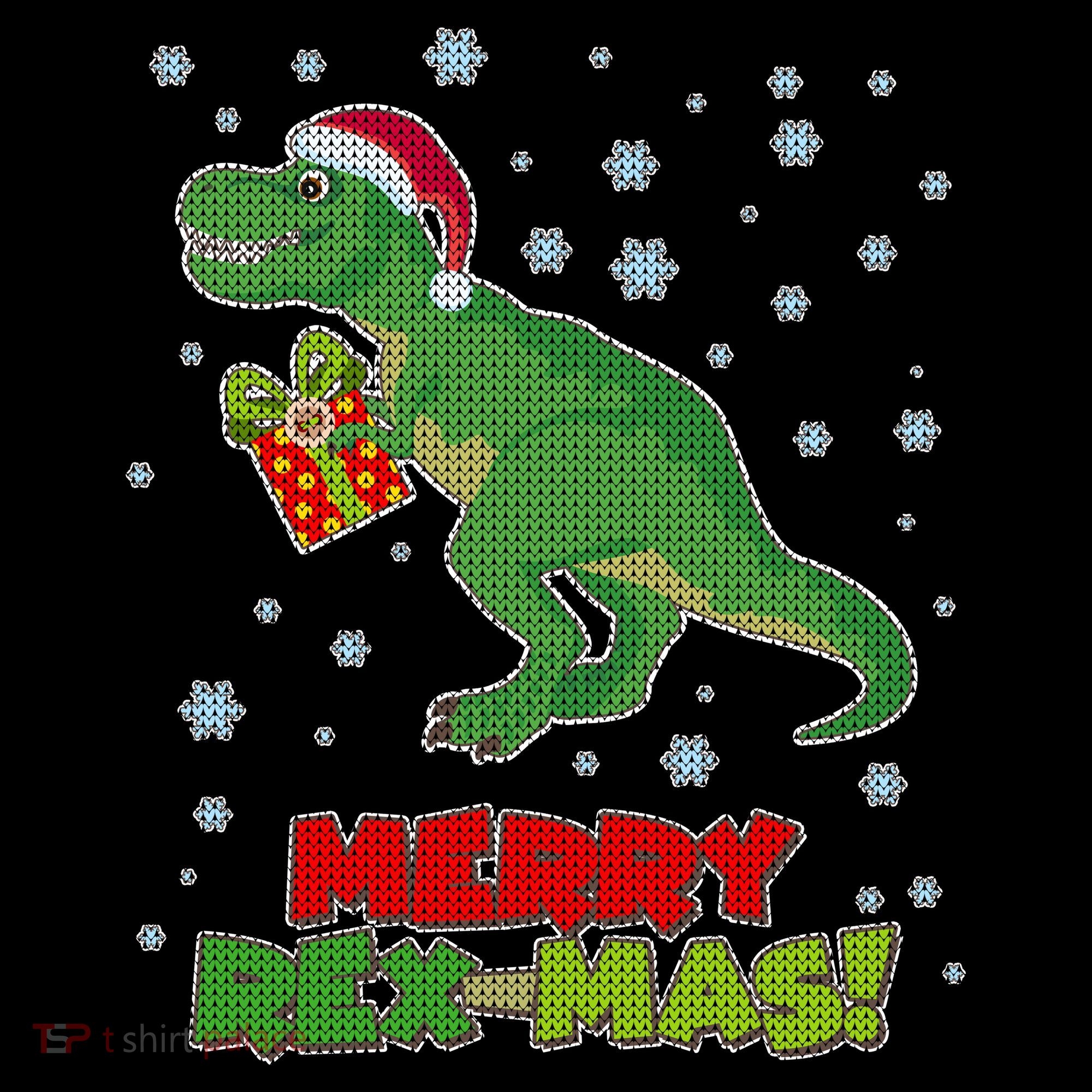 Merry Rex-Mas Ugly Christmas Tote Bag