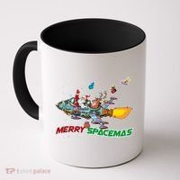 Merry Spacemas Santa Coffee Mug thumb 0