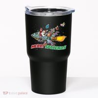 Merry Spacemas Santa Tumbler thumb 0