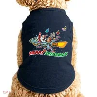Merry Spacemas Santa Doggie Tank thumb 0