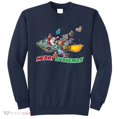 Merry Spacemas Santa Sweatshirt