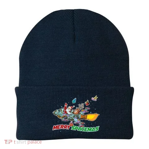Merry Spacemas Santa Beanie in the selected color