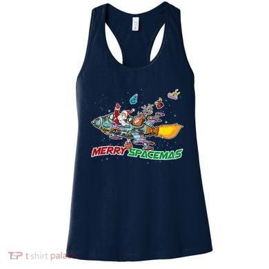 Merry Spacemas Santa Women's Tank Top