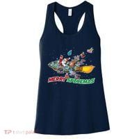 Merry Spacemas Santa Women's Tank Top thumb 0