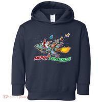 Merry Spacemas Santa Toddler Hoodie thumb 0
