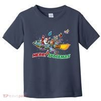Merry Spacemas Santa Toddler T-Shirt thumb 0