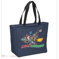 Merry Spacemas Santa Tote Bag thumb 2