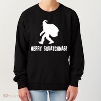 Merry Squatchmas Christmas Women's Sweatshirt thumb 0