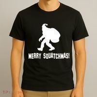 Merry Squatchmas Christmas T-Shirt thumb 3