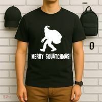 Merry Squatchmas Christmas T-Shirt thumb 6