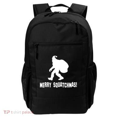 Merry Squatchmas Christmas Backpack
