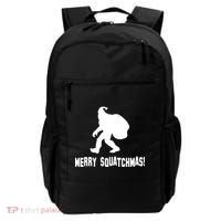 Merry Squatchmas Christmas Backpack thumb 0