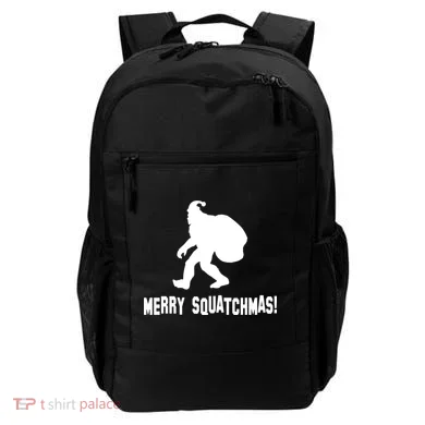 Merry Squatchmas Christmas Backpack