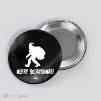 Merry Squatchmas Christmas Button thumb 0