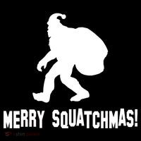 Merry Squatchmas Christmas Button thumb 1