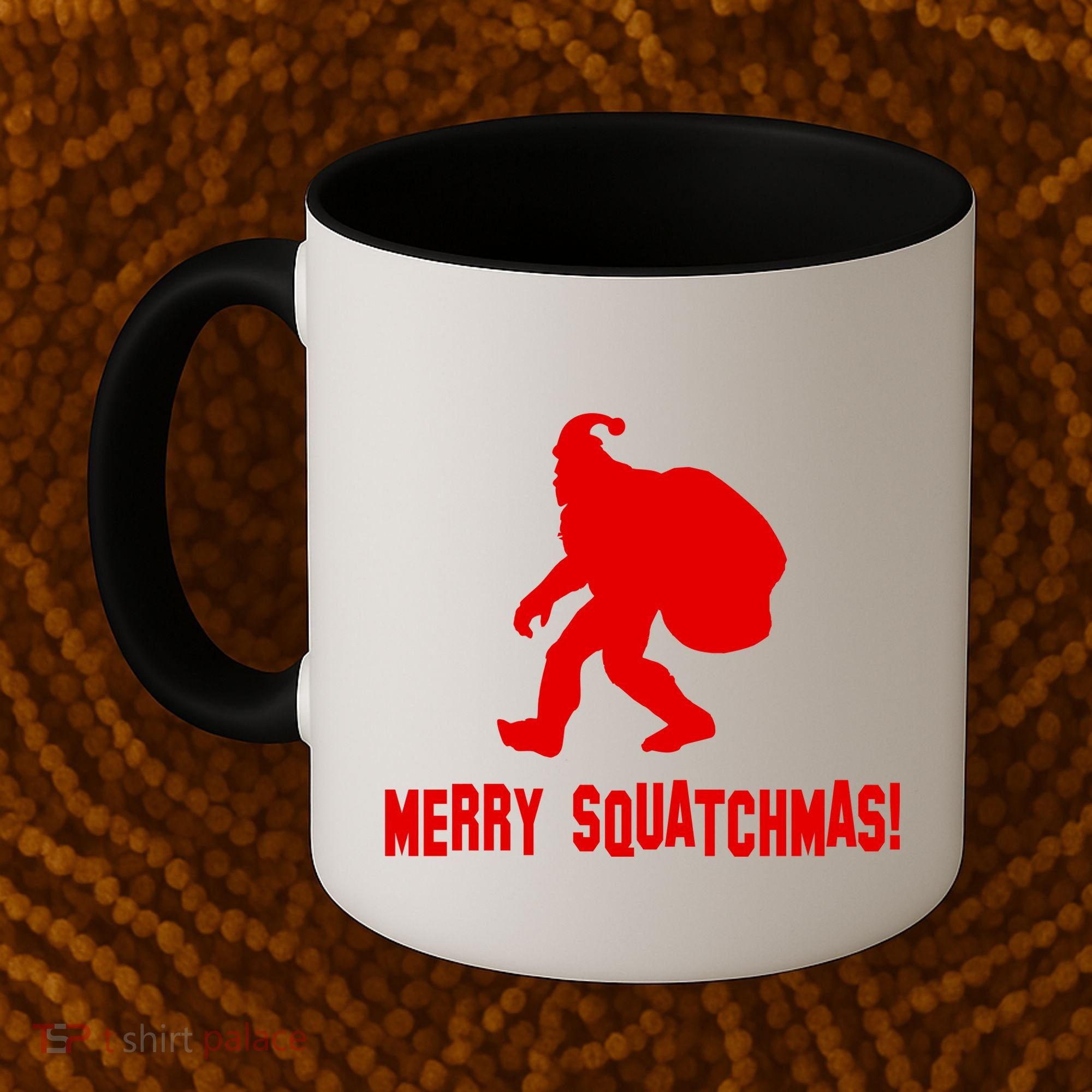 Merry Squatchmas Christmas Coffee Mug