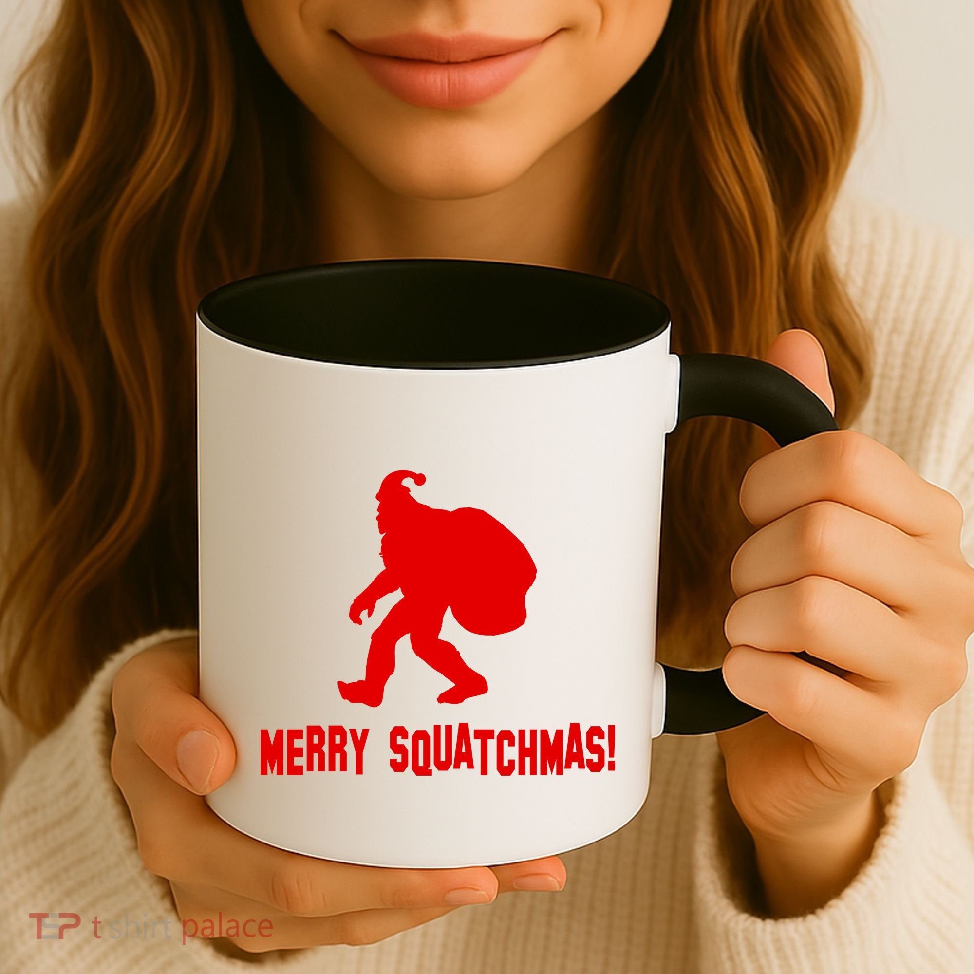 Merry Squatchmas Christmas Coffee Mug