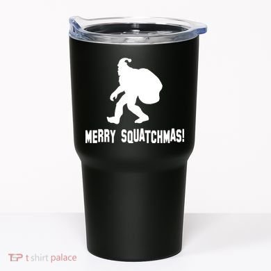 Merry Squatchmas Christmas Tumbler