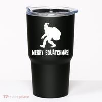 Merry Squatchmas Christmas Tumbler thumb 0