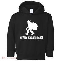 Merry Squatchmas Christmas Toddler Hoodie thumb 0
